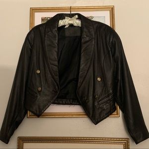 Vintage leather jacket
